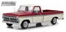 Ford F-100 Truck - Red and White Two-Tone (ミニカー)