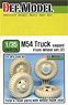 M54A2 Cargo Truck - Military Type Sagged Front Wheel Set (2) (for AFV Club) (Plastic model)
