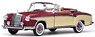 Mercedes-Benz 220 SE Open Convertible 1958 Red/Cream (Diecast Car)