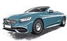 Mercedes-Maybach S650 Cabriolet 2018 Metallic Blue (Diecast Car)