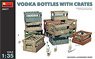 Vodka Bottles With Crates (Plastic model)