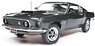 1969 Ford Mustang Hardtop (MCACN) Black Jade (Diecast Car)