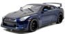 ニッサン GT-R (R35) (ブルー) `The Fast and the Furious` (ワイルド・スピード) ブライアン (ミニカー)