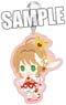 Chipicco Cardcaptor Sakura -Clear Card- Part.2 Acrylic Key Ring [Sakura Rocket Beat Ver.] (Anime Toy)