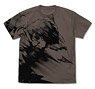 Cowboy Bebop Spike Spiegel All Print T-Shirts Charcoal S (Anime Toy)