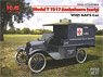 Model T 1917 Ambulance (Early), WWI AAFS Car (Plastic model)