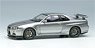 Nissan Skyline GT-R (BNR34) V-Spec II Nur 2002 Sparkling Silver (Diecast Car)