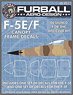 F-5E/F用キャノピーシールデカール (デカール)