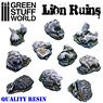 Lion Ruins (10 Pieces) (Plastic model)