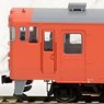 1/80(HO) J.N.R. KIHA48-500 w/Motor & KIHA48-1500 without Motor Set (Vermillion/Metroporitan Area Color) (Pre-colored Completed) (Model Train)