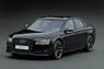 Audi S8 Plus 2017 Mythos Black Metallic (ミニカー)