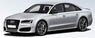 Audi S8 Plus 2017 Floret Silver Matt (ミニカー)