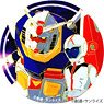 Mobile Suit Gundam Sculpture Metal Art Sticker 1 Amuro & Gundam (Anime Toy)