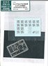 Photo-Etched Parts (Interior) & Swastika Decal for Focke Wulf Fw190A [for F-Toys Full Action Fw190A] (Plastic model)