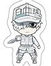 Cells at Work! Die-cut Cushion White Blood Cell (Anime Toy)