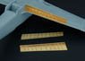 Photo-Etched Parts for Ki-61-Id Hien Flaps (for Tamiya) (Plastic model)