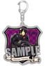 Gintama Acrylic Key Ring [Shinsuke Takasugi] Chess Series Ver. (Anime Toy)