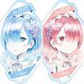 Re: Life in a Different World from Zero Trading Ani-Art Acrylic Key Ring (Rem & Ram) (Set of 8) (Anime Toy)