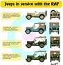 Willys Jeep MB/Ford GPW Jeeps in Service with the RAF Part1 (Decal)