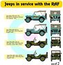 Willys Jeep MB/Ford GPW Jeeps in Service with the RAF Part2 (Decal)