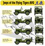 Willys Jeep MB/Ford GPW Jeeps of the Flying Tigers AVG (Decal)