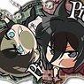 Pita! Deformed Attack on Titan Season 3 Acrylic Key Ring (Set of 8) (Anime Toy)