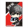 Gyugyutto Big Square Can Badge Persona 5 the Animation/Ren Amamiya (Anime Toy)