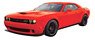 2018 Dodge Challenger SRT Helli Red (ミニカー)