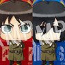 Attack on Titan Trading Star Can Badge Collection (Set of 8) (Anime Toy)