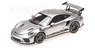 ポルシェ 911 (991.2) GT3RS 2018 GT-シルバーメタリック (ミニカー)