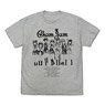 Oshi ga Budokan Ittekuretara Shinu ChamJam Member T-Shirts Mix Gray L (Anime Toy)