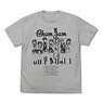 Oshi ga Budokan Ittekuretara Shinu ChamJam Member T-Shirts Mix Gray XL (Anime Toy)
