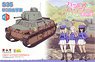 Girls und Panzer das Finale S35 BC Freedom High School [w/Battle Damage Decal] (Plastic model)
