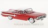 Chevrolet Impala Sports Coupe 1960 Red/White (Diecast Car)