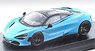 マクラーレン 720S 2017 マットベビーブルーカラー (ミニカー)
