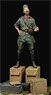 Singing Italian Officer WW II (Plastic model)