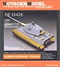 Photo-Etched Set WWII German King Tiger (Porsche Turret) V1 (for TAKOM 2096) (Plastic model)