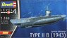 German Submarine Type IIB (Plastic model)