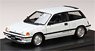 Honda Civic Si (AT) 1984 (Wonder Civic) White (Diecast Car)