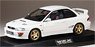 Subaru Impreza WRX Type R STi Version IV (GC8) 1997 Feather White (Diecast Car)