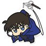 Detective Conan Shinichi Kudo Knight of the Black Clothes Ver. Acrylic Tsumamare Strap (Anime Toy)