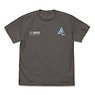 Detroit: Become Human RK800 T-Shirts Charcoal S (Anime Toy)