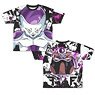 Dragon Ball Z Frieza Double Sided Full Graphic T-Shirts S (Anime Toy)