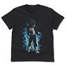 Dragon Ball Super Super Saiyan Blue Vegeta T-Shirts Black S (Anime Toy)