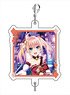 Project Tokyo Dolls Connectable Acrylic Key Ring Aya Princess Live Ver. (Anime Toy)