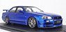 Nissan Skyline 25GT Turbo (ER34) Blue Metallic2 ※Normal-Wheel (ミニカー)