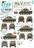 Sherman Mk V British and Polish Mk VC `Tulip` and Mk VC Firefly (Decal)