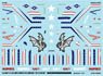 U.S. Navy F/A-18E Super Hornet VX-9 Vampires `The Flying Bat` (Decal)
