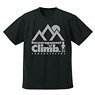 Encouragement of Climb: Third Season Yamanosusume Dry T-shirt Black XL (Anime Toy)