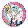 Hatsune Miku Racing Ver. 2018 Big Can Badge (5) (Anime Toy)